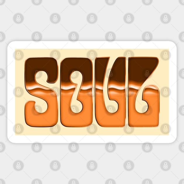 SOUL //// Retro Soul Music Fan Sticker by DankFutura